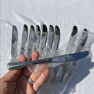 Mikasa Rim Butter Knife . Sett of 10. New